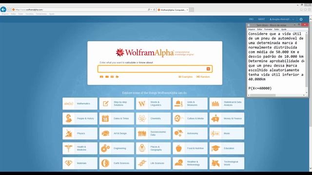 Distribuição Normal no Wolfram Alpha смотреть онлайн