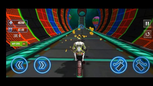 Super Bike Stunts Mega Ramp 3D Game - Extreme Bike Racing Android Gameplay смотреть онлайн