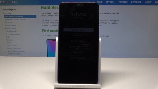 How to Reset Cache Files on VIVO V9 Pro - Refresh System / Wipe Cache Data смотреть онлайн