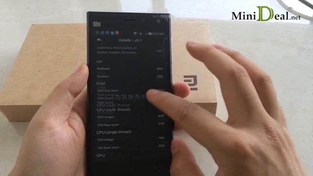 XIAOMI M3 Android 4.4 Smartphone Snapdragon 800 смотреть онлайн