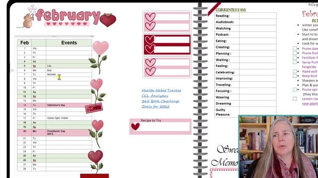2023 February Digital Plan With Me in OneNote смотреть онлайн