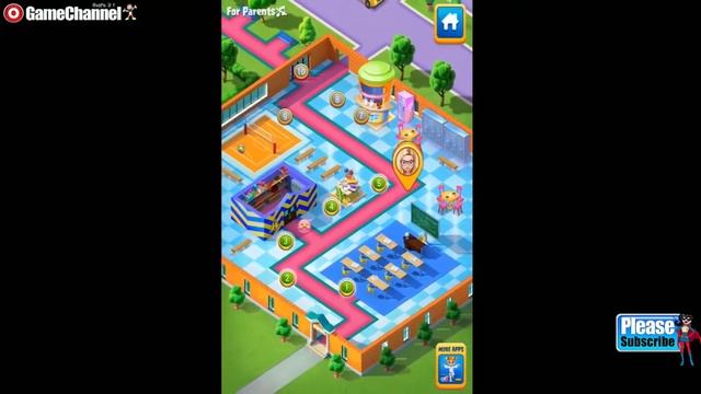 Mad Teacher Classroom Makeover Madness / Tabtale Games / Android Gameplay Video смотреть онлайн