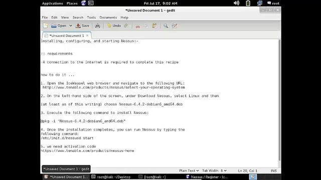Installing Nessus on Kali Linux смотреть онлайн