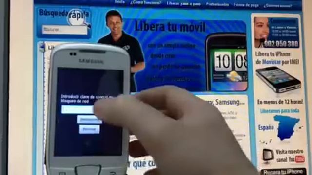 Liberar Samsung S5570i Galaxy mini ó GT-S5570i de Movistar смотреть онлайн
