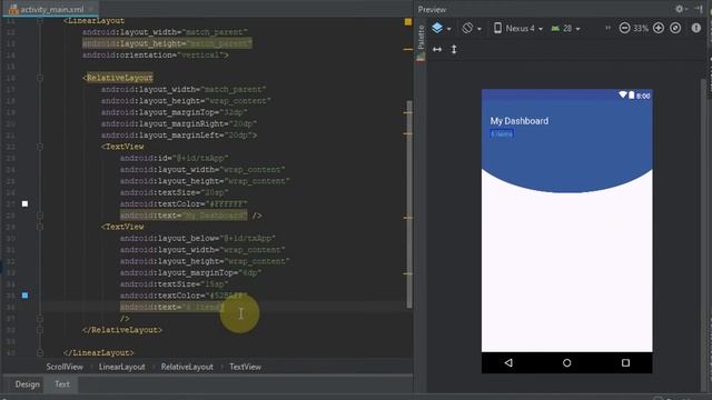 Membuat Modern Dashboard UI di Android Studio смотреть онлайн