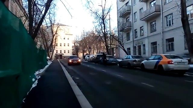 Москва 1946 Шелапутинский переулок зима день