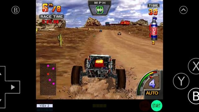 Off Road Challenge Mame Current 0.260 Retroarch Android emulator смотреть онлайн