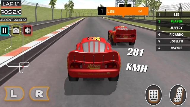 McQueen Street Stock Cars Racing 3D - Android Gameplay смотреть онлайн