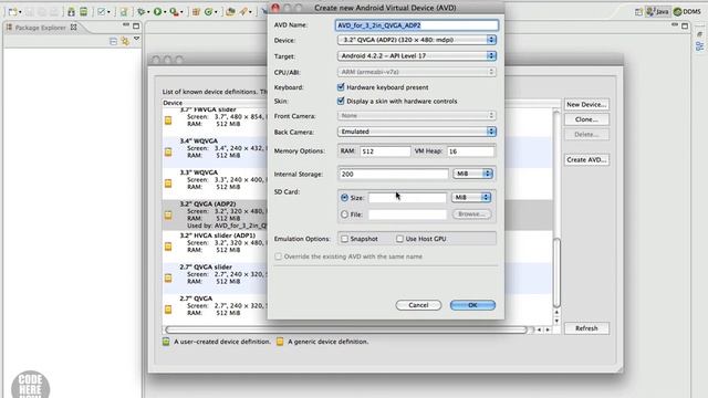 Android Tutorial 04 - Getting a Brand New Device Virtually смотреть онлайн