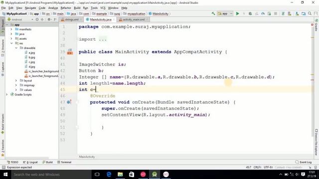 ImageSwitcher Tutorial in Android, #64 смотреть онлайн