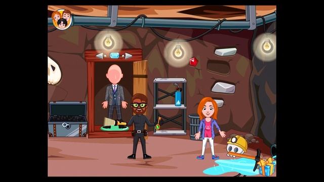 My City : Bank - Secret Fossil Dinosaur in Underground Bank смотреть онлайн