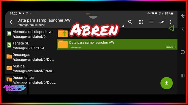 Mi Data 3 dedos para Samp Launcher (android) смотреть онлайн
