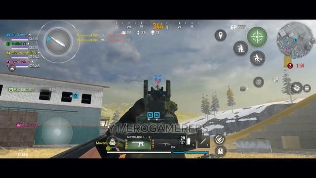 WARZONE MOBILE GRAFICOS MEDIOS ANDROID GAMEPLAY LG V60 THINQ 5G смотреть онлайн