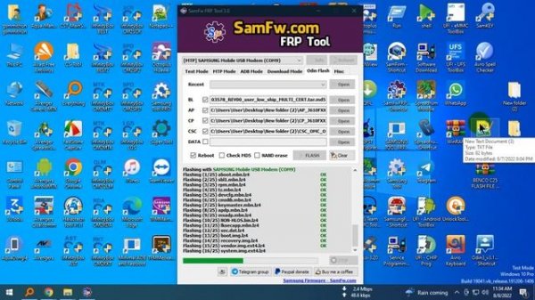 HOW TO FLASH SAMSUNG PHONE WITH SAMFW TOOL
