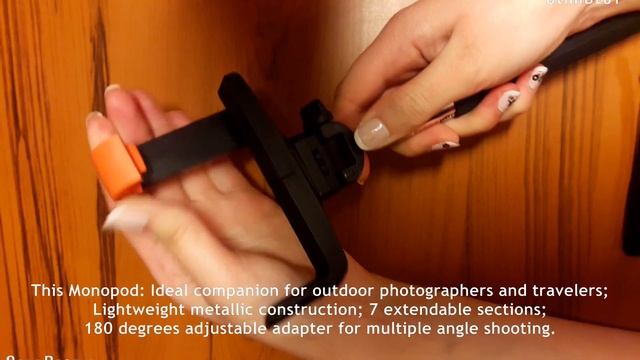 3in1 Bluetooth Remote Control, Camera Shutter Self-Timer Monopod, Clip Holder Sets смотреть онлайн