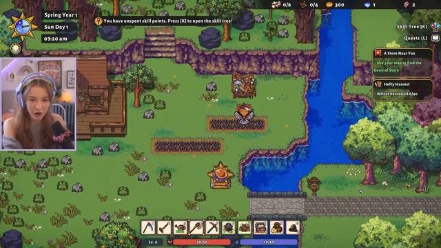 Lil Tries: Sun Haven // a fantasy farming sim! смотреть онлайн