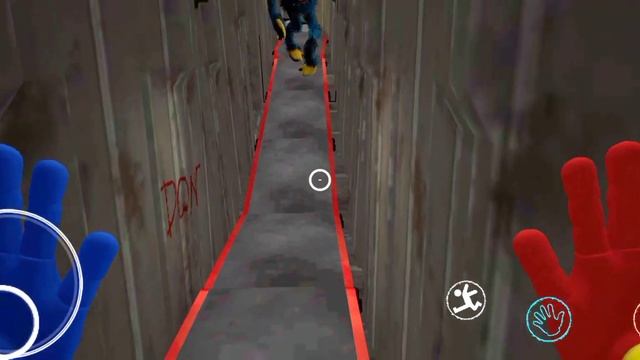 Huggy Wuggy Chase - Poppy Playtime (Mobile New Update Version 1.0.8) смотреть онлайн