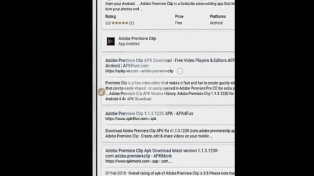 HOW TO DOWNLOAD ADOBE PREMIERE CLIP IN ANY ANDROID!!! смотреть онлайн