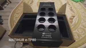 Доработка (апгрейд) сетевого фильтра Matihur e-TP80 с Алиэкспресс