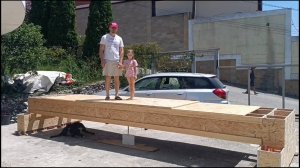 Видео №3 - Балки перекрытий. Система легкого домостроения DOMO. Построй свой дом легко