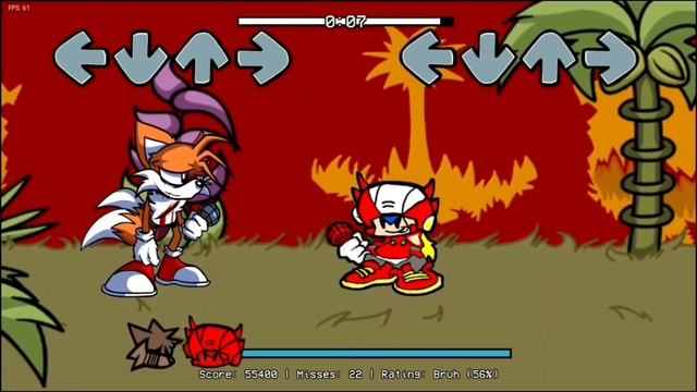 Friday night funkin vs sonic.ERR Remastered port Android otimizado (Sonic/Tails.EXE/Tails) смотреть онлайн