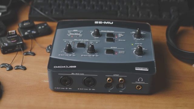 Videotest: E-MU 0404 filmed on a Sony a6400 смотреть онлайн