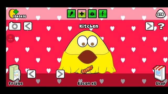 Pou Hack Game *Part 2* | Android Mobile Gameplay No Level 1000 | Landscape Mode смотреть онлайн