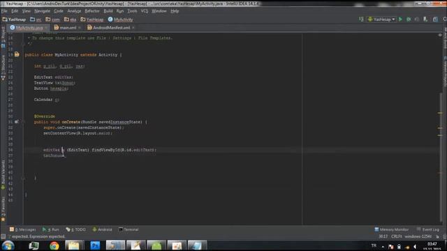 Android Uygulama Geliştirme (Ders_3: İntellij İDEA ile Yaş Hesaplama Uygulaması) смотреть онлайн