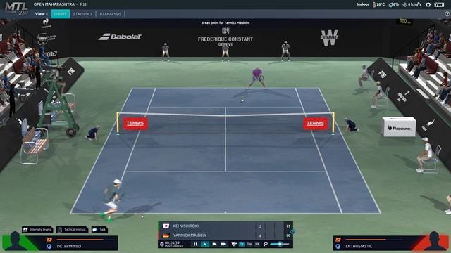 Tennis Manager 2021 Gameplay (PC Game) смотреть онлайн
