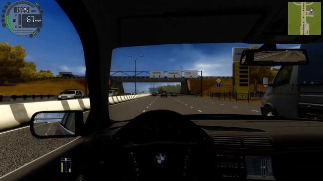 City car driving (BMW 750i) G29 смотреть онлайн