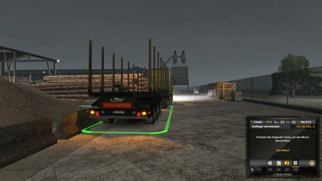 (ETS2 v 1.33) Ownable Log Trailer Fliegl by Jazzycat смотреть онлайн
