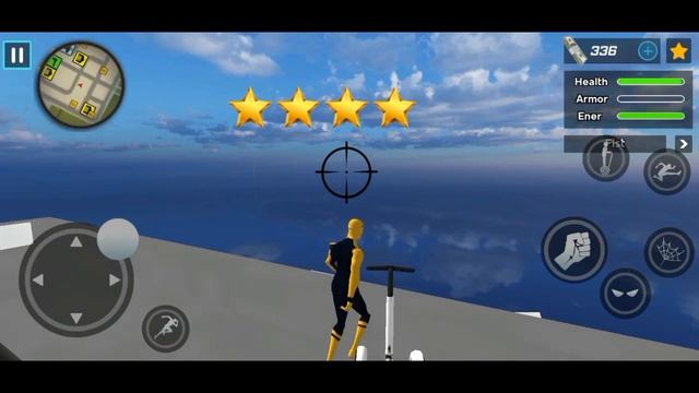 New Flying Spider Rope Hero Part-1 | Super Vice Town Crime Android GamePlay | By Game Crazy смотреть онлайн