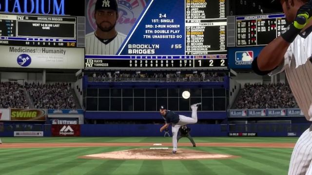MLB 15 The Show Road to the Show PS4 Gameplay - Rays Use Modified Baseball to CHEAT Bridges! смотреть онлайн