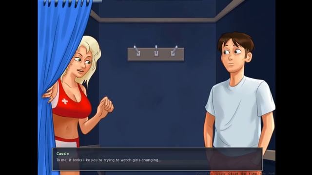 Summertime Saga getting banned and unbanned from pool area смотреть онлайн