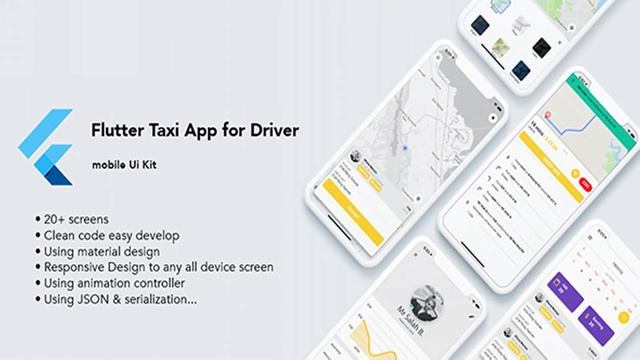 Flutter Taxi App Driver Ui Kit | Codecanyon Scripts and Snippets смотреть онлайн