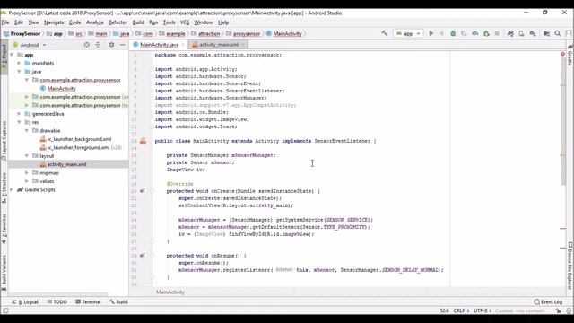 Android Studio 3.3 - Android proximity sensor working. Code 2019 смотреть онлайн