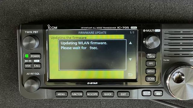 IC-705 Firmware version 1.20 How to update смотреть онлайн