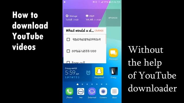 How to download facebook videos using Samsung Internet Browser смотреть онлайн