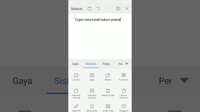 CARA MENGETIK (MENGERJAKAN TUGAS) DI SMARTPHONE ANDROID DENGAN APLIKASI WPS OFFICE смотреть онлайн