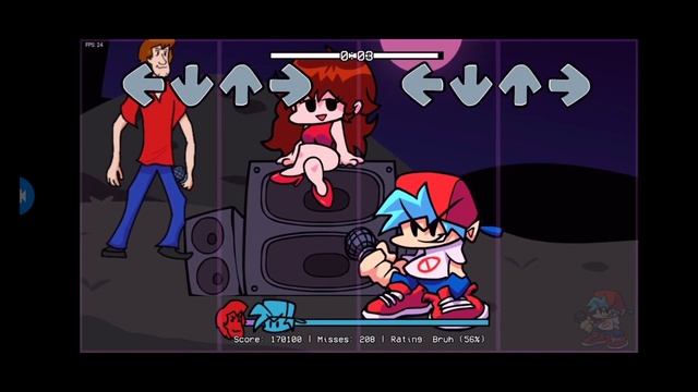 fnf mod shaggy update 2.5 android смотреть онлайн