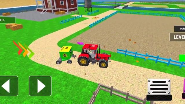 Indian Tractor Driving 3d New Update Android Gameplay // Indian Tractor Game 2024#tractor смотреть онлайн
