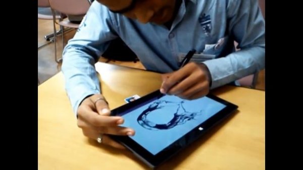 Sketchup Face by surface pro