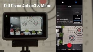 Dji Osmo Action3 and Mimo