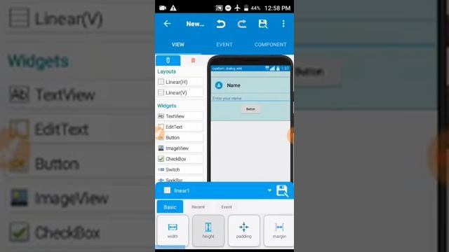 Using custom dialog with edittext смотреть онлайн