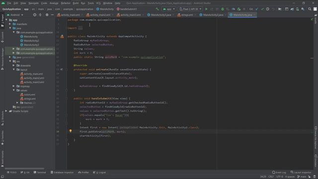 Android Quiz App || Android Intend Object смотреть онлайн
