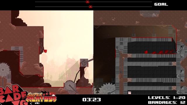 Carreritas en Super Meat Boy смотреть онлайн