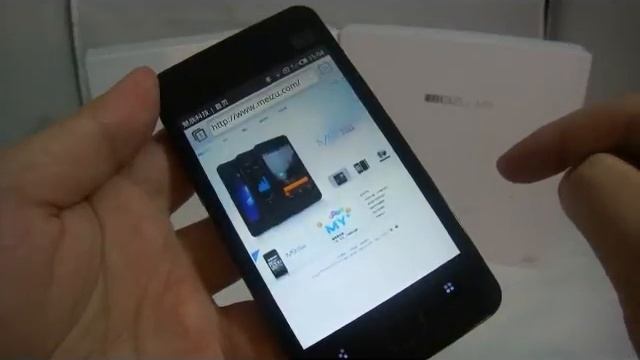 Finally Meizu M9 Android 2.3 os new 3G retail version set out! The world first review! смотреть онлайн