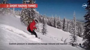 Как научиться поворотам на сноуборде