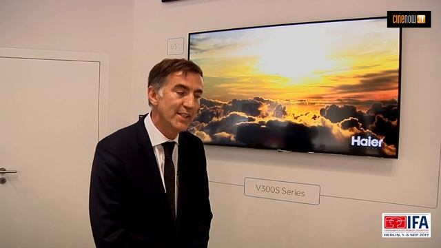 Haier LEU65V300S, LEU55V300S et LEU43V300S (IFA 2017) смотреть онлайн
