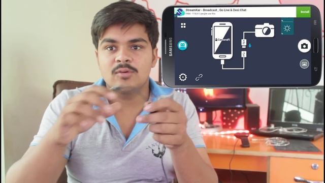 How to use Webcam Camera on Android phone Via OTG смотреть онлайн